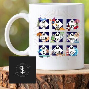 Michigan Highways Great Lakes State Coffee Mug